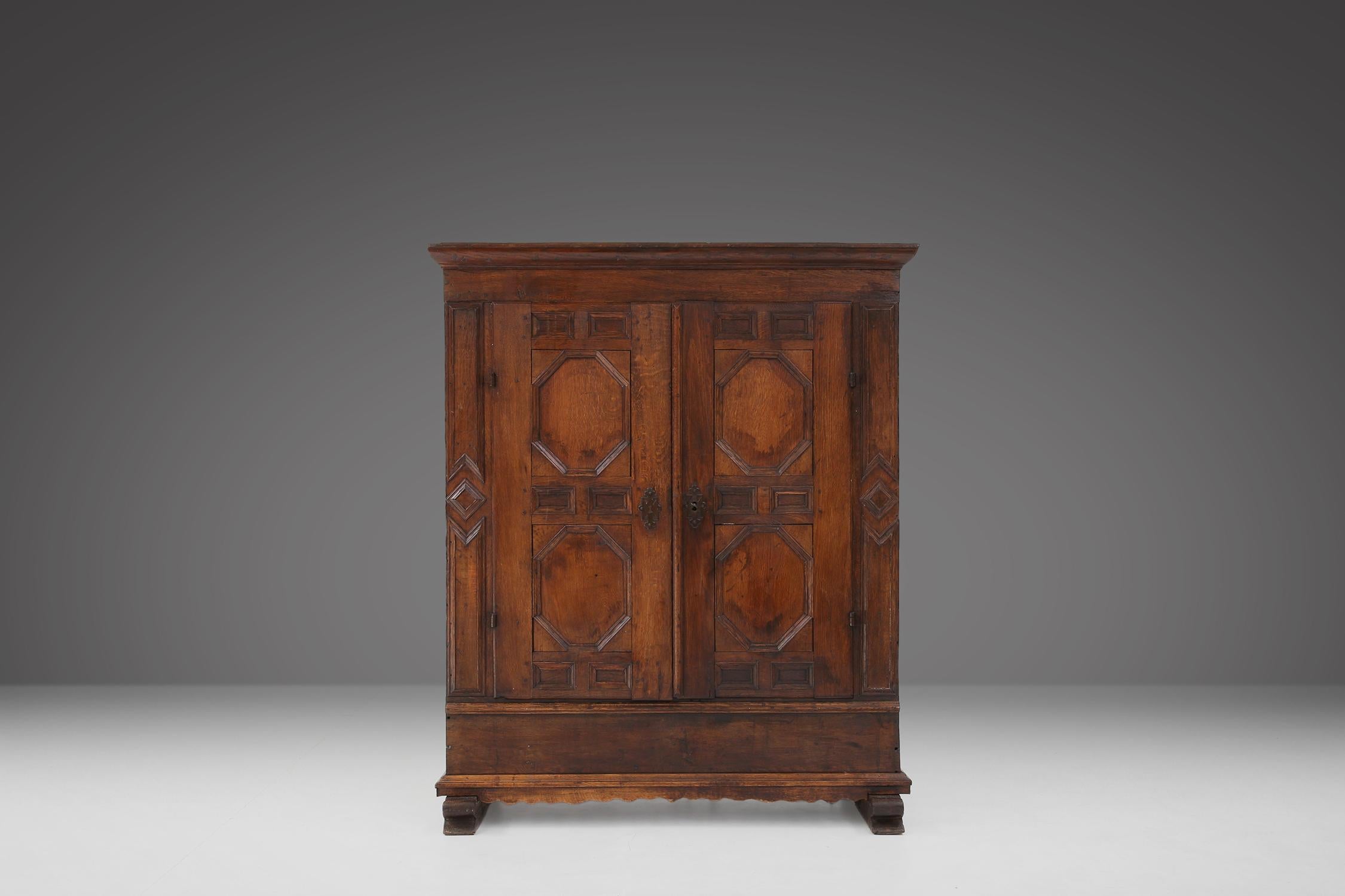 Flemish late 18th century cabinet For Sale 12
