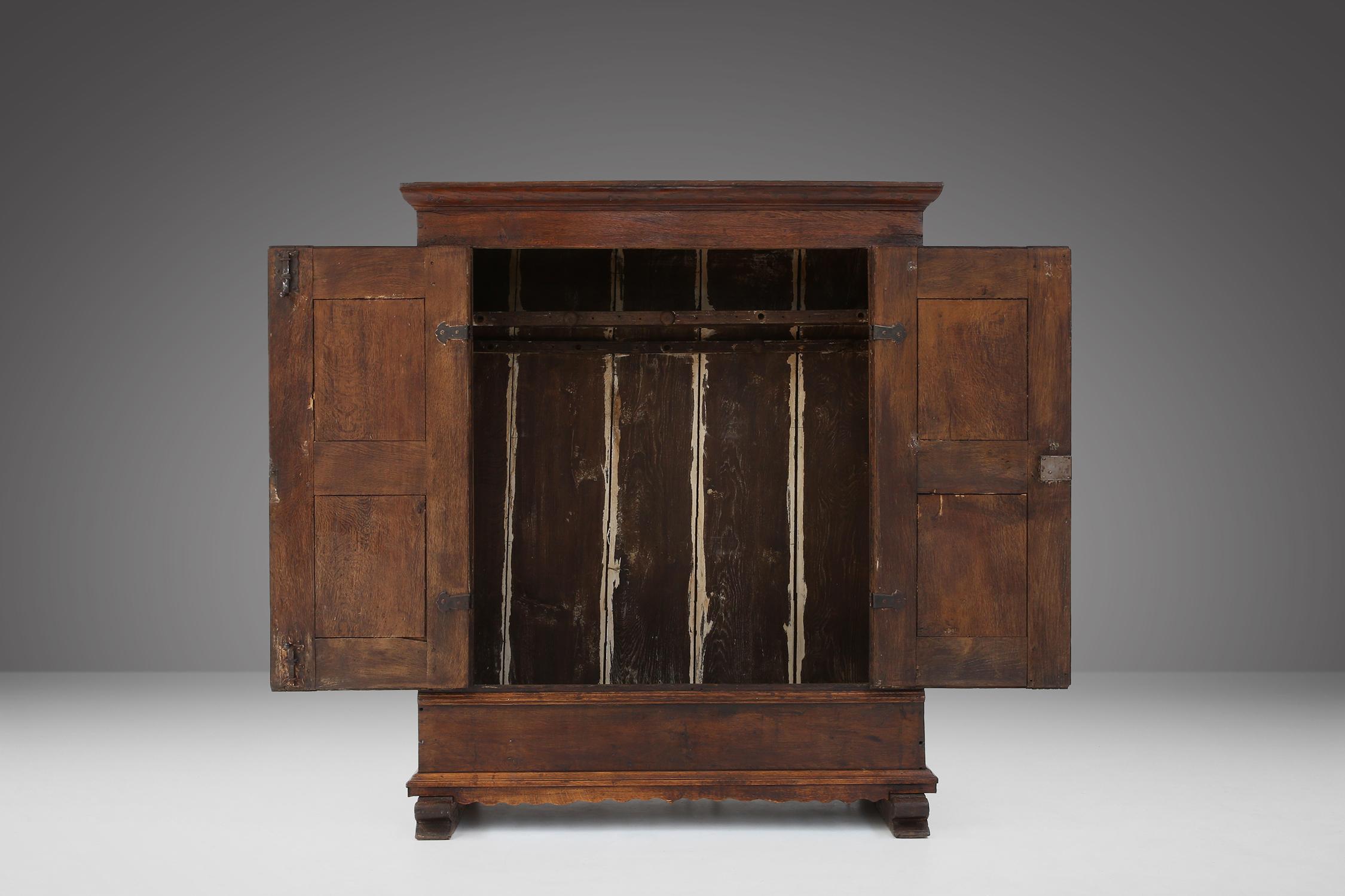 Belgian Flemish late 18th century cabinet For Sale