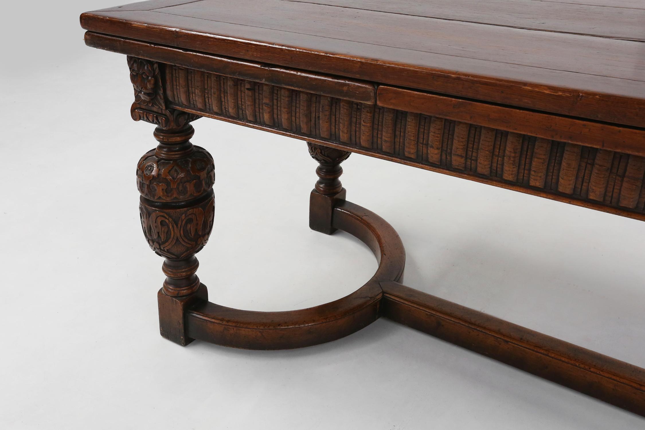 Flemish late 18th century dining table 6