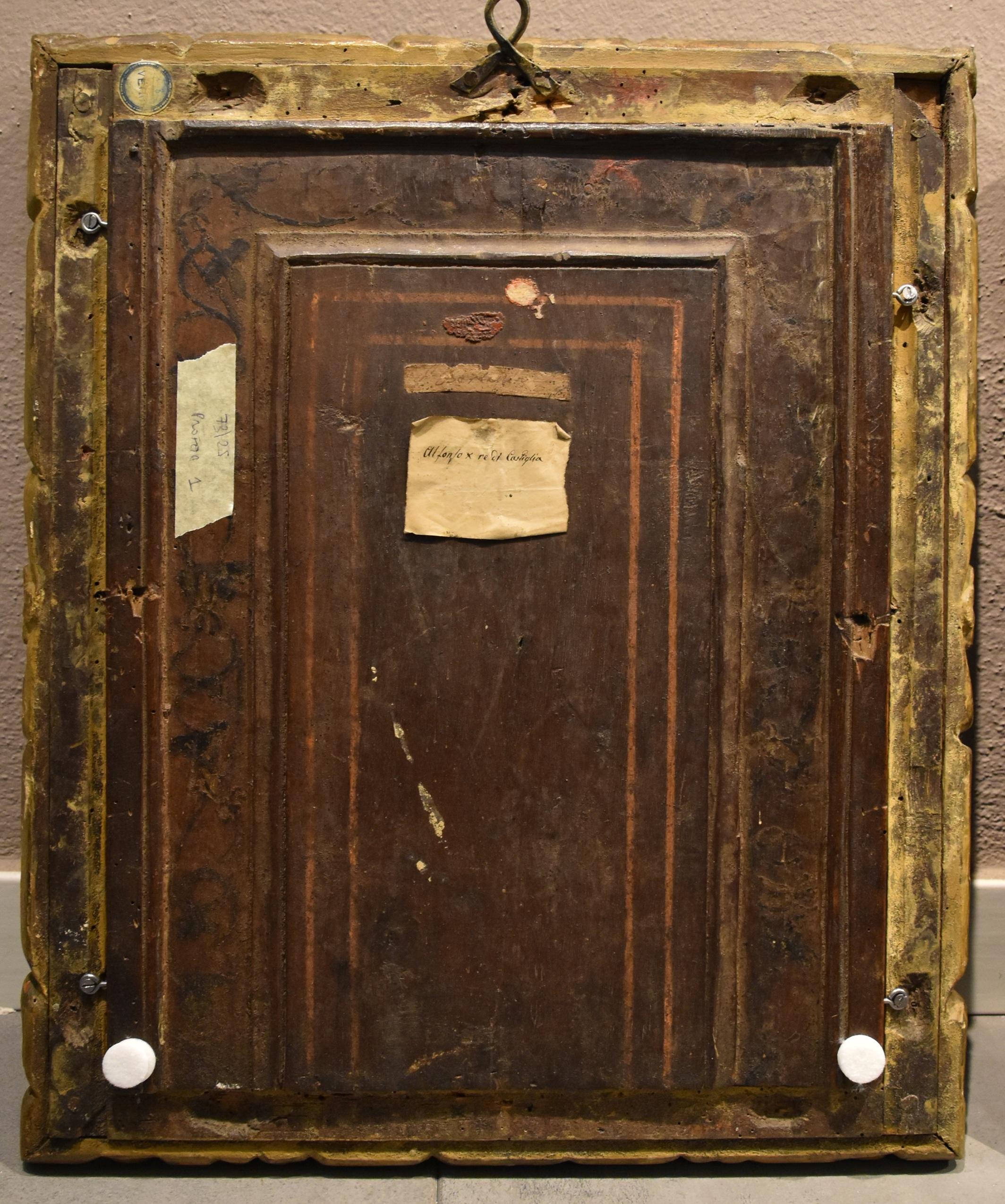 Ritratto Alchimista Scuola fiamminga, 17th Century Dipinto Olio su tavola Vecchio maestro in vendita 5