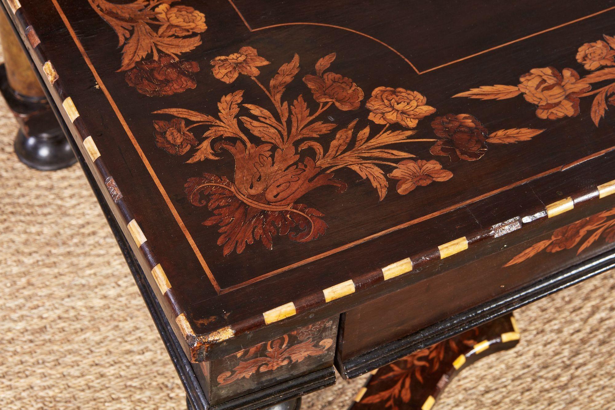 Flemish Marquetry Coffee Table For Sale 6