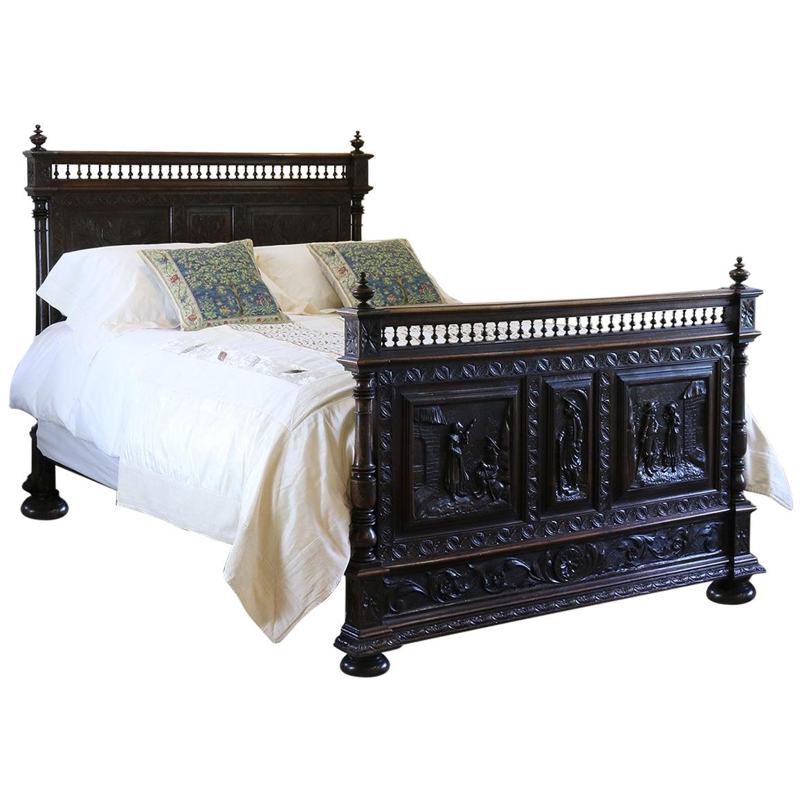 Flemish Oak Bed