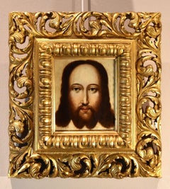 Christ Salvator Mundi Paint Oil on copper 16/17th Century Flemish school  