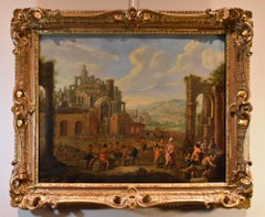 Tower Of Babel Flemish School 17/18th Century Paint Oil on canvas Old master