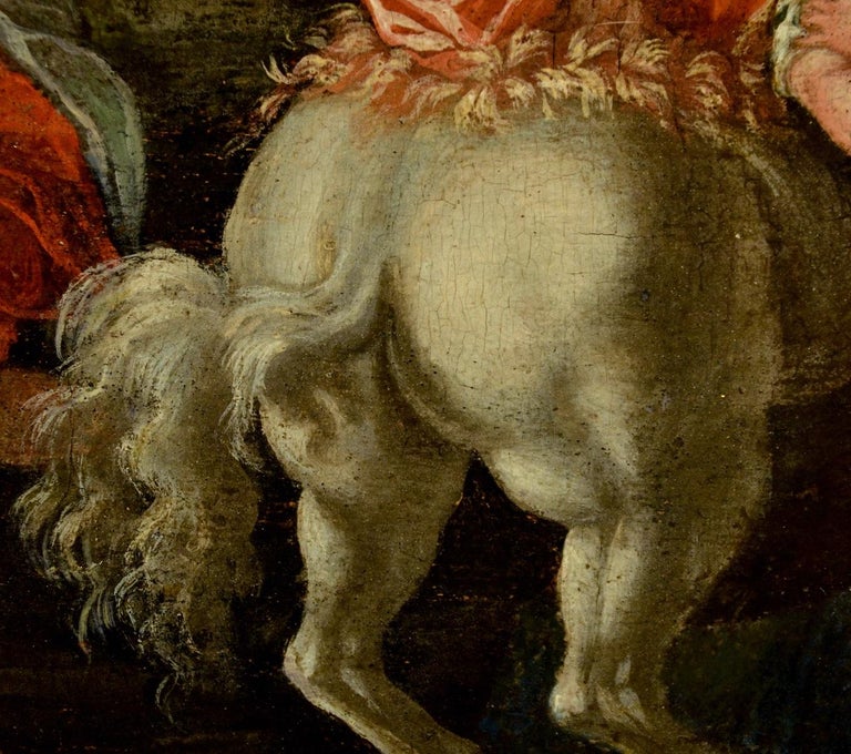 Massacre Innocents Flemish Paint Oil on canvas Old master 17th Century Art  For Sale 8