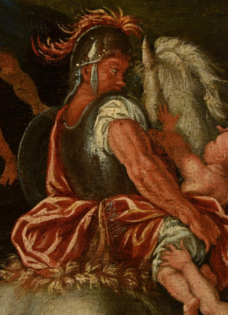 Massacre Innocents Flemish Paint Oil on canvas Old master 17th Century Art  For Sale 15