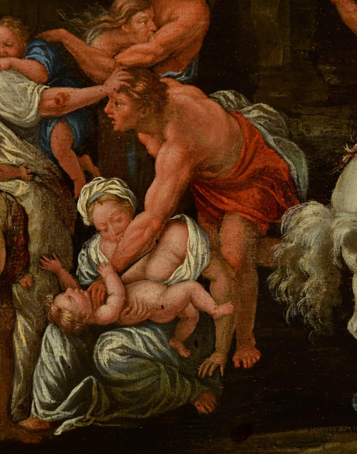 Massacre Innocents Flemish Paint Oil on canvas Old master 17th Century Art  3
