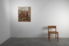 Flemish Religious Painting of the Passion of Christ, Belgium ca. 1900