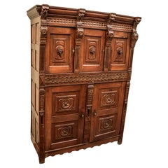 Flemish Renaissance cabinet from the 17th century