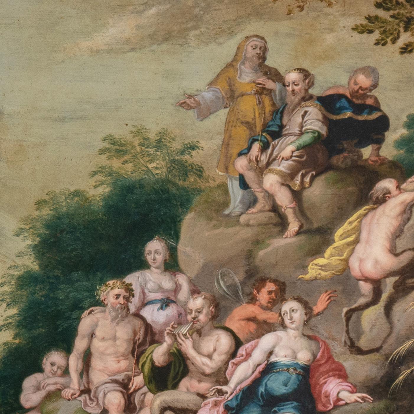 Der Musikwettstreit zwischen Apollo und Pan