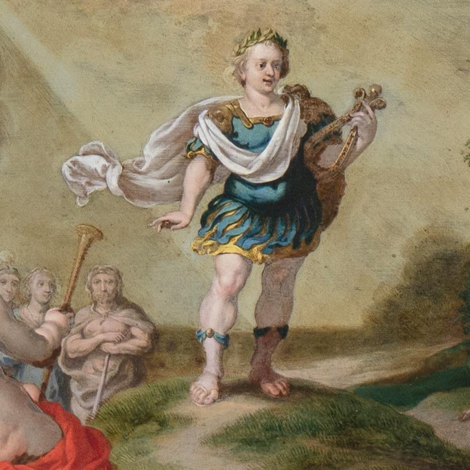 Der Musikwettstreit zwischen Apollo und Pan