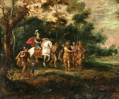 Flemish School, 17th Century "Religious Scene"