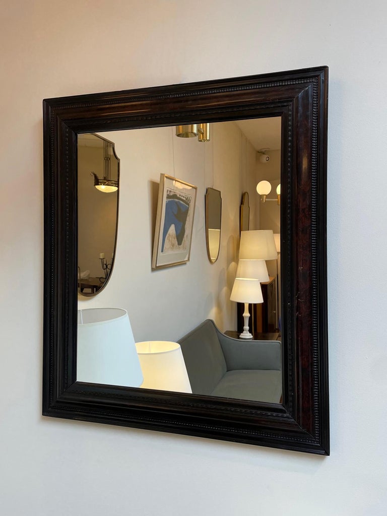 Mirror Ripple Image Flemish Style Ripple Frame Mirror at 1stDibs