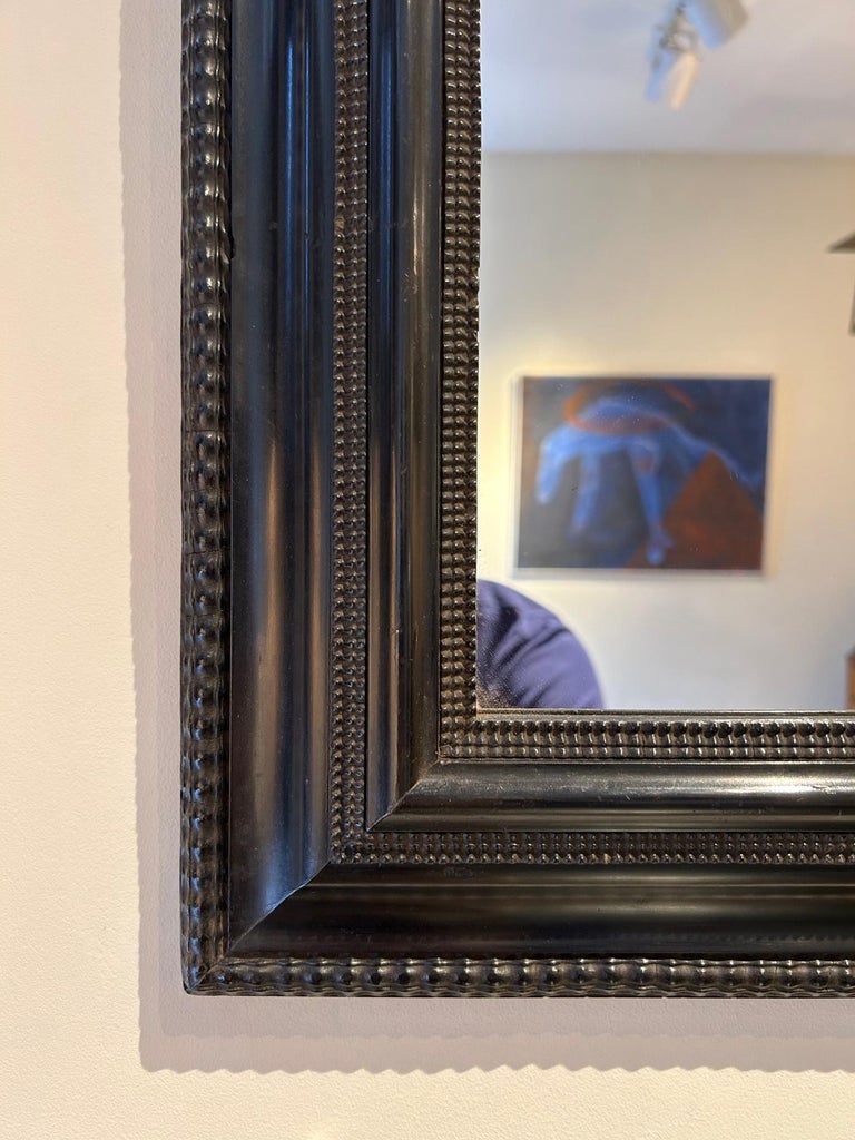 Flemish Style Ripple Frame Mirror For Sale at 1stDibs