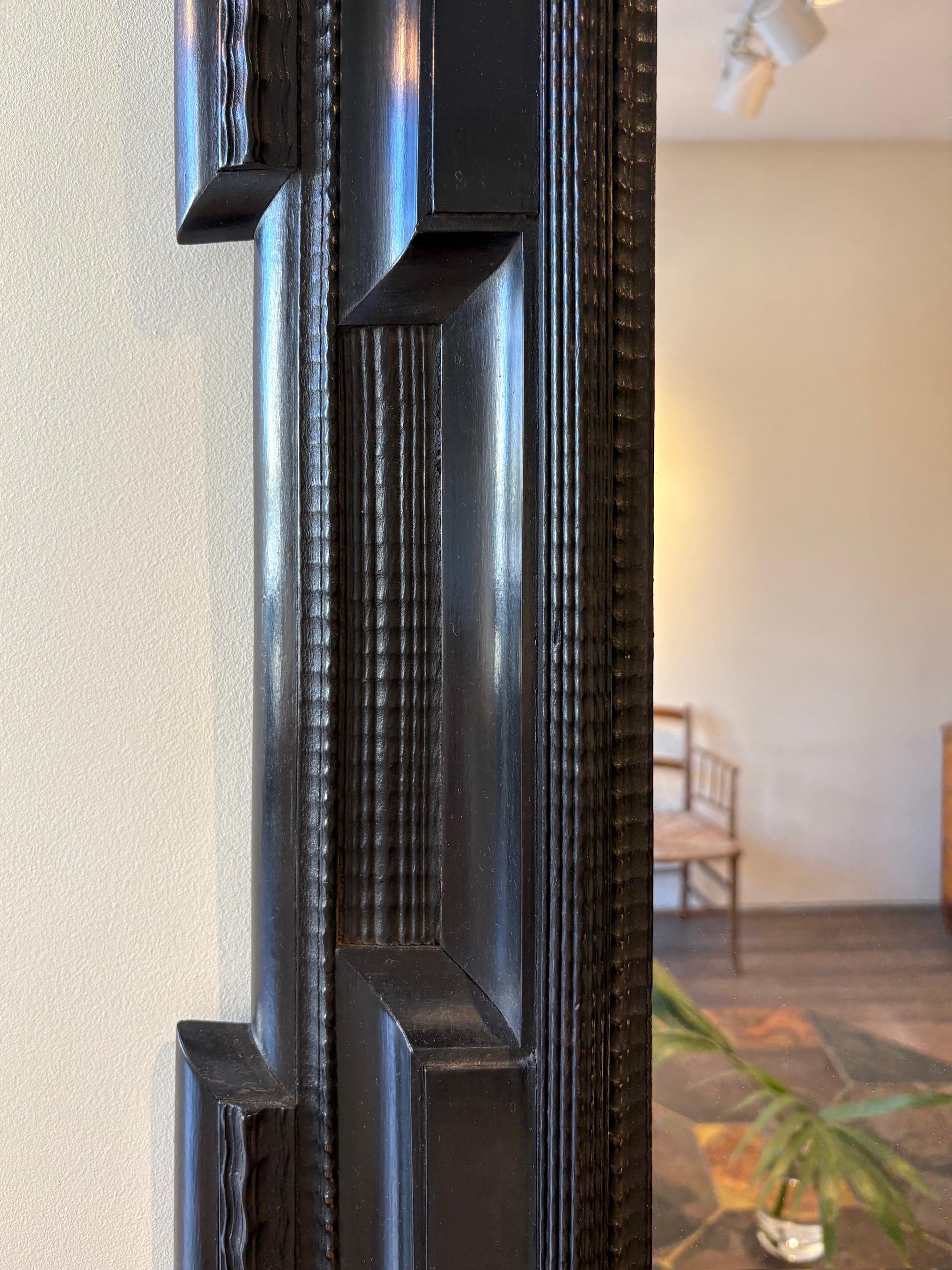 Flemish Style Ripple Frame Mirror 1