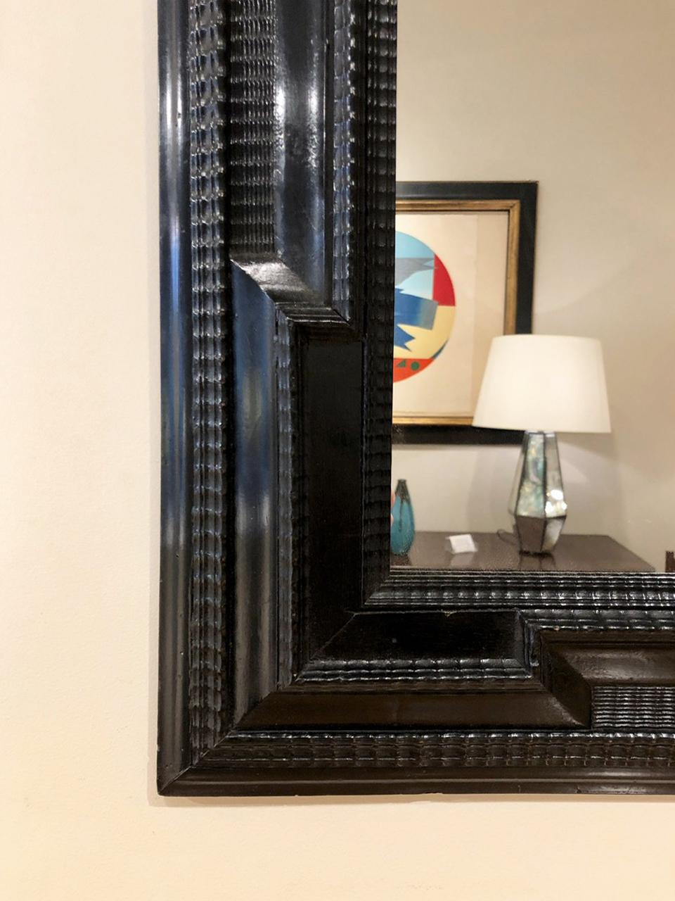 Flemish Style Ripple Frame Mirror 1