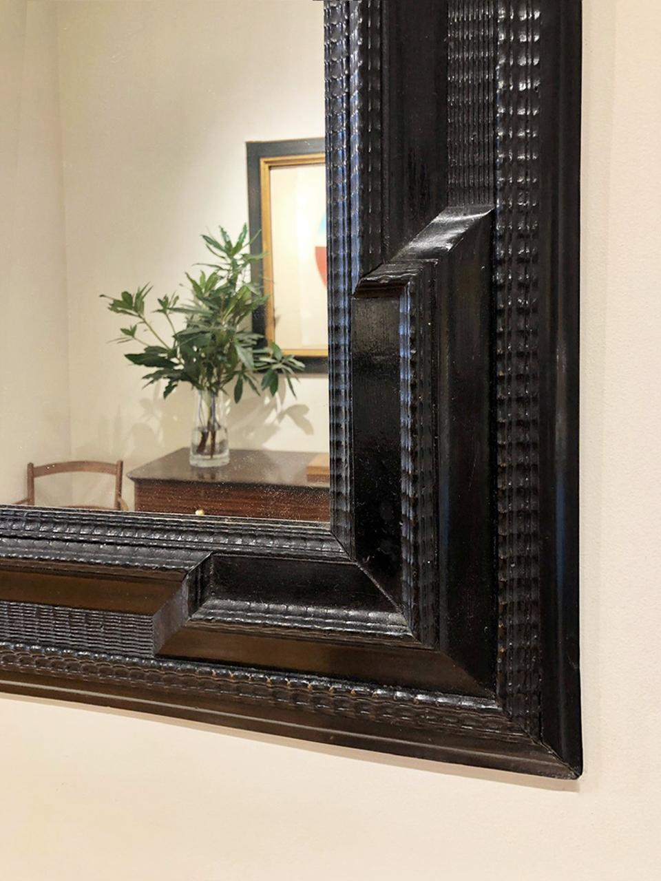 Flemish Style Ripple Frame Mirror 2