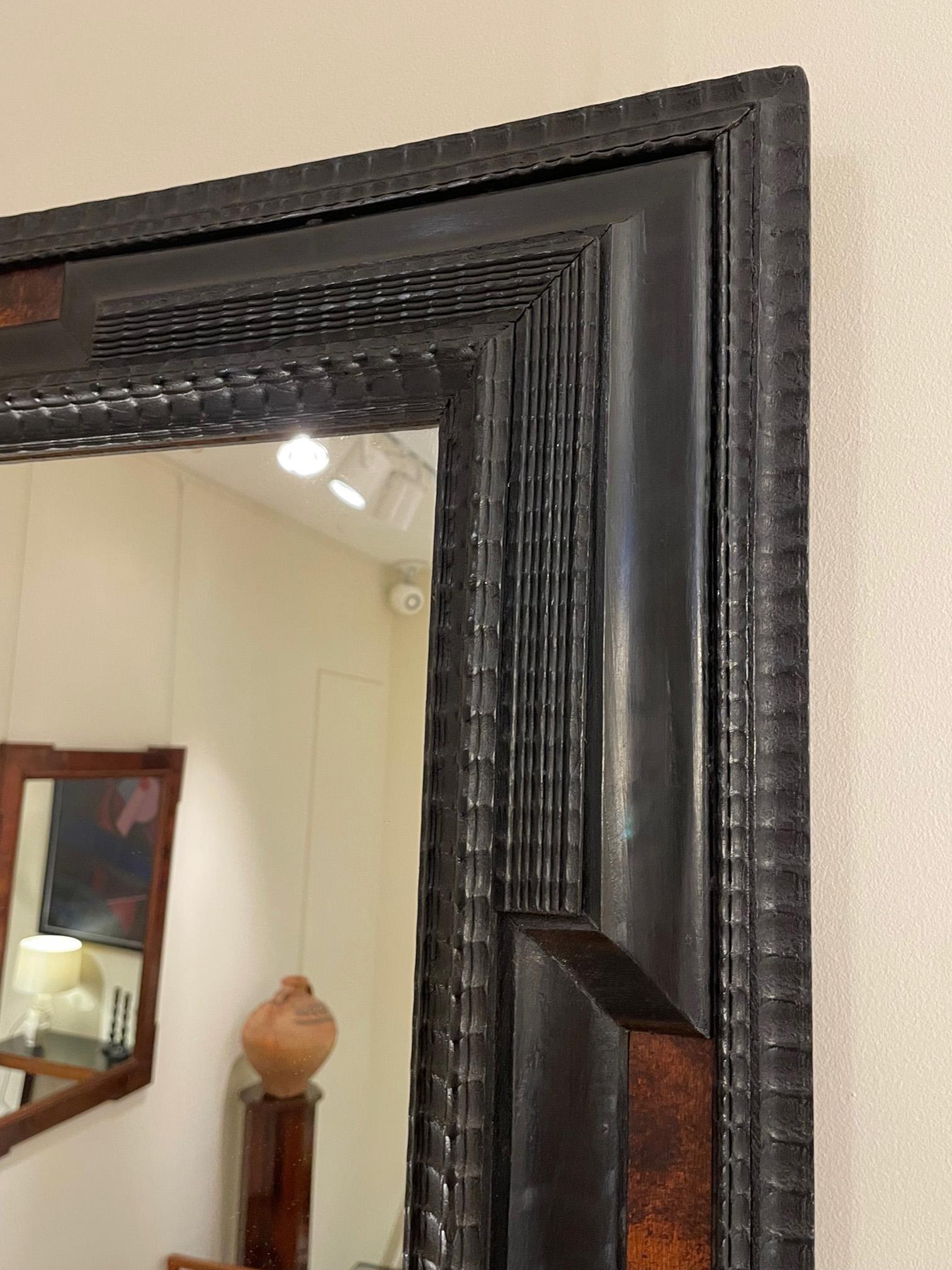 Flemish Style Ripple Frame Mirror 3