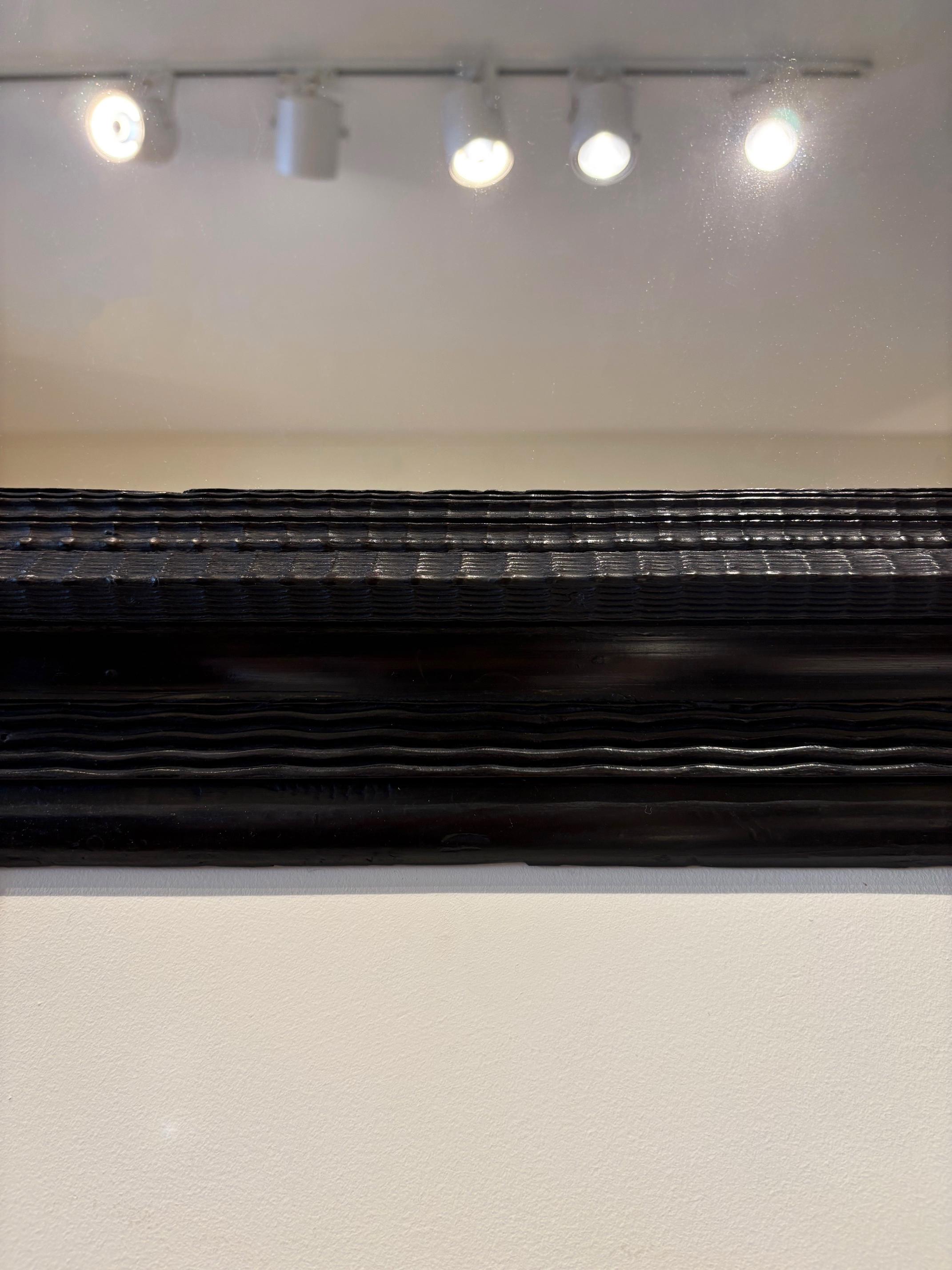 Flemish Style Ripple Frame Mirror For Sale 4