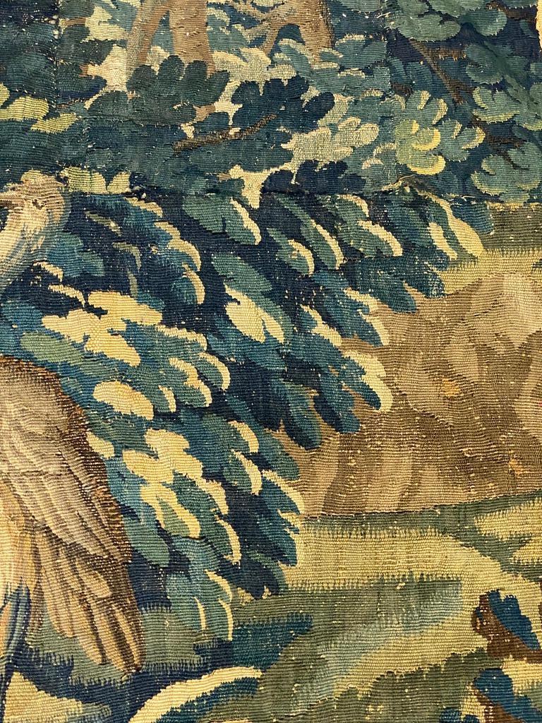 18th Century Flemish Tapestry Fragment For Sale