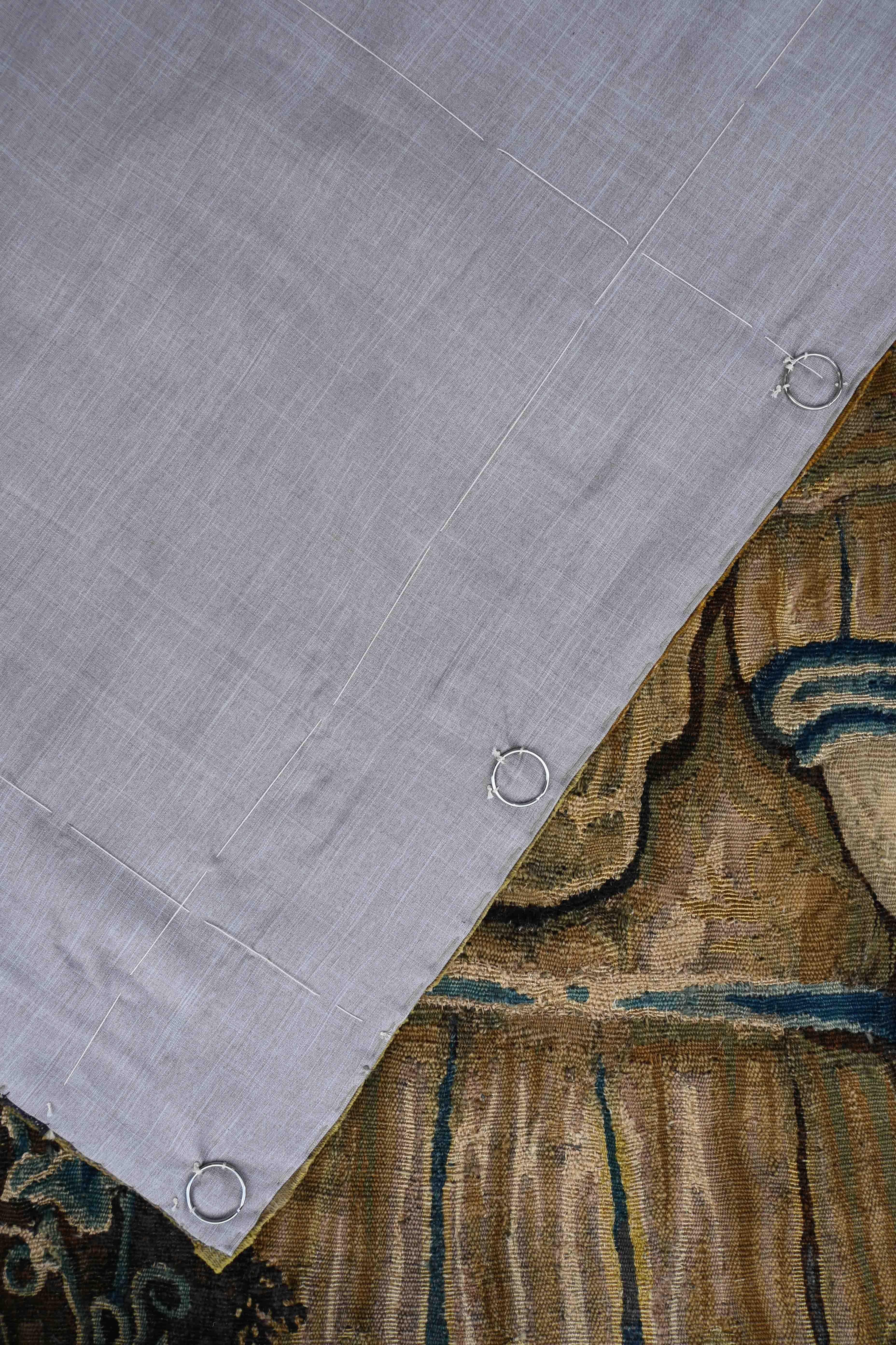Flemish Tapestry - Mitte des 17. Jahrhunderts - Geschichte der Hohen Götter - N° 1354 im Angebot 5
