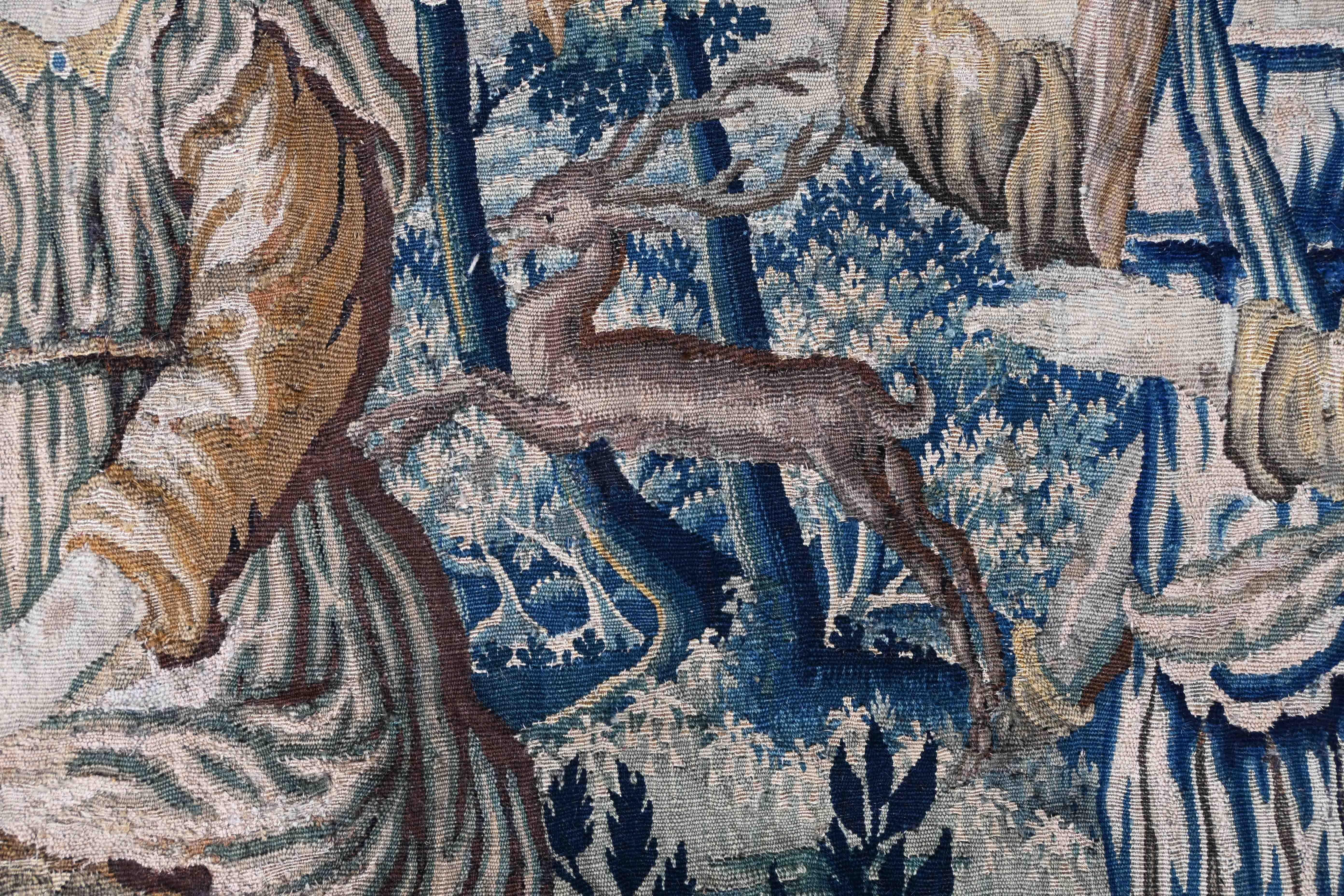 Flemish Tapestry - Mitte des 17. Jahrhunderts - Geschichte der Hohen Götter - N° 1354 im Zustand „Hervorragend“ im Angebot in Paris, FR