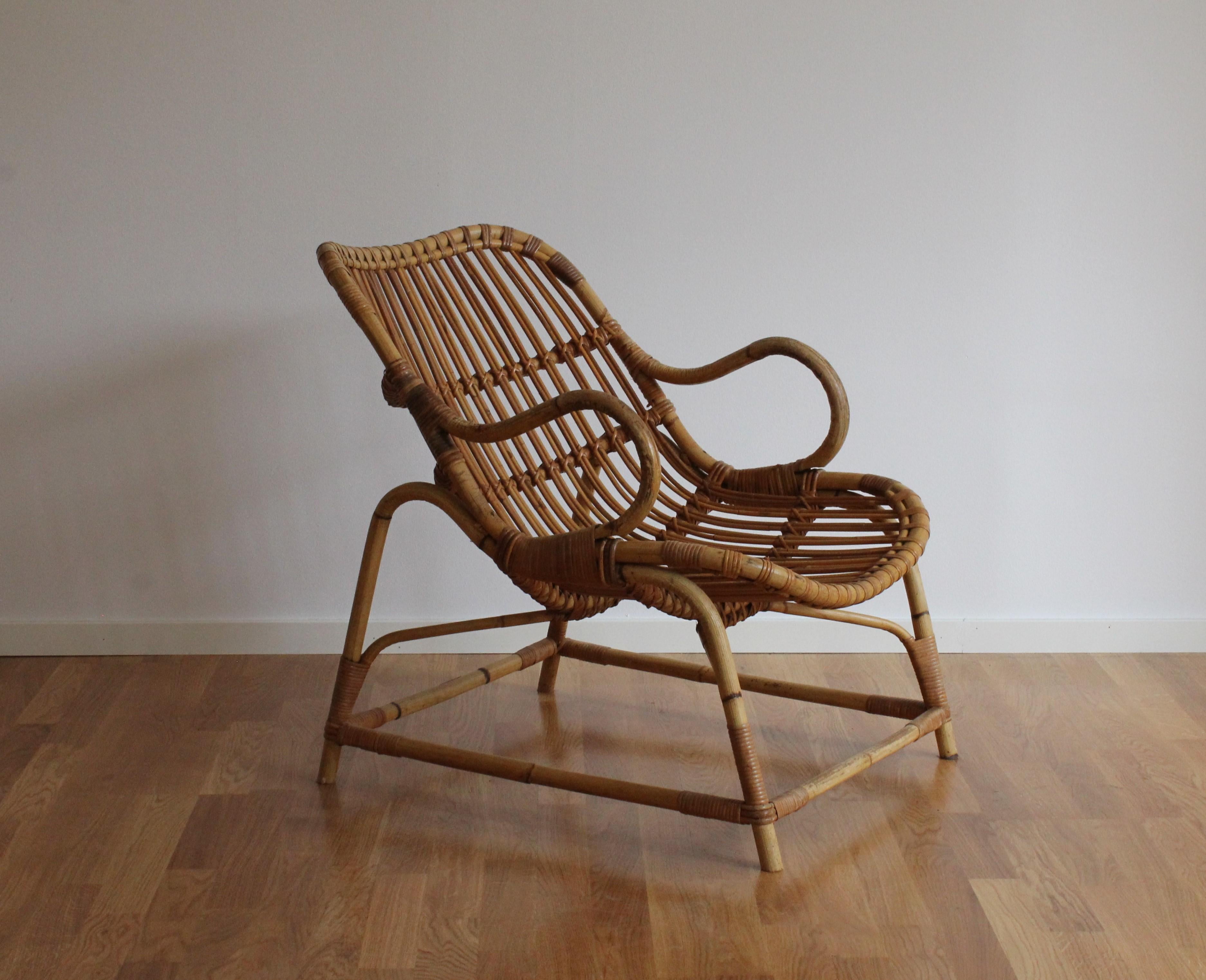cane bamboo chair