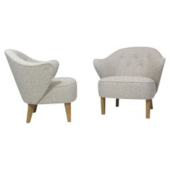 Vintage Flemming Lassen Ingeborg Lounge Chairs Chairs