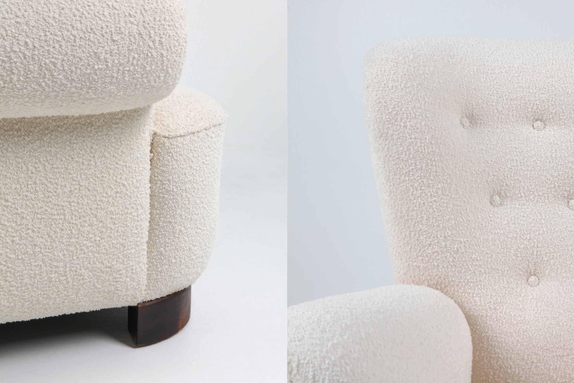 Sessel im Lassen-Stil mit Fleckenmuster 3