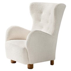 Flemming Lassen Style Danish Lounge Chair, 1930s