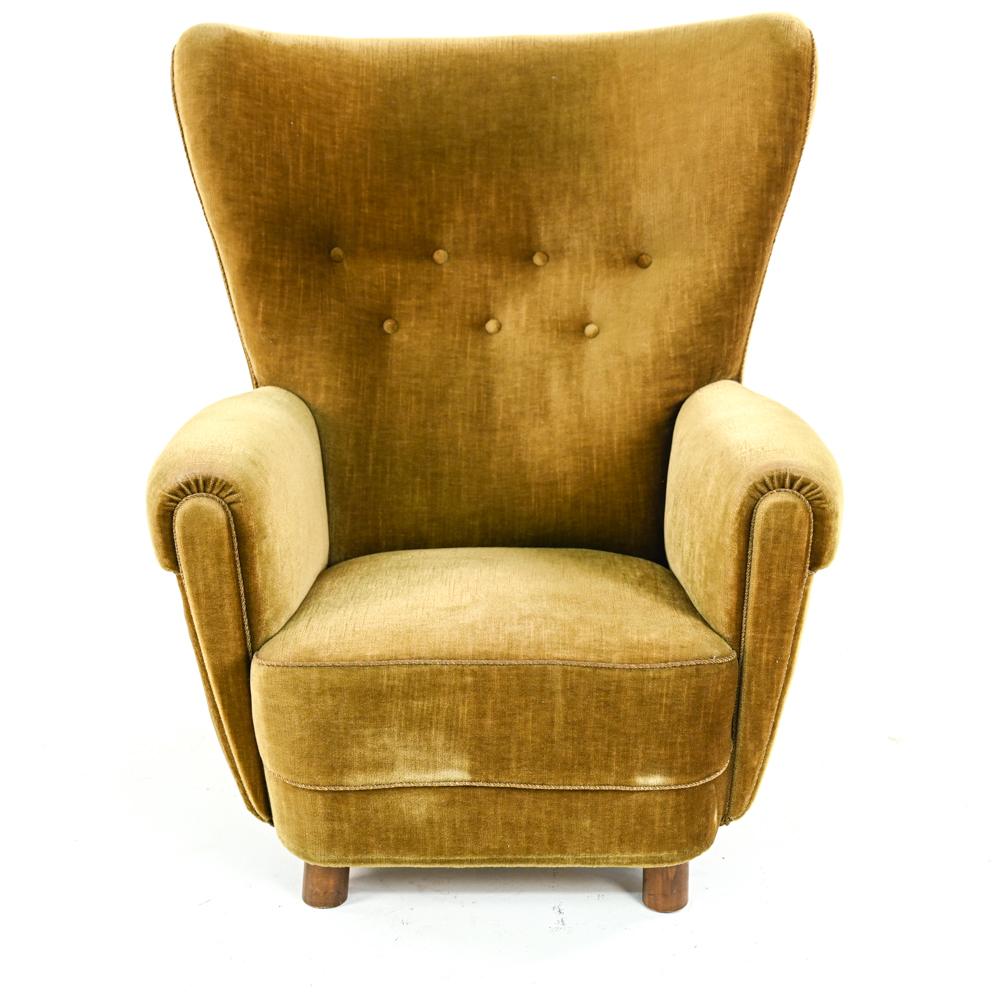 Flemming Lassen Style Highback Lounge Chair 3