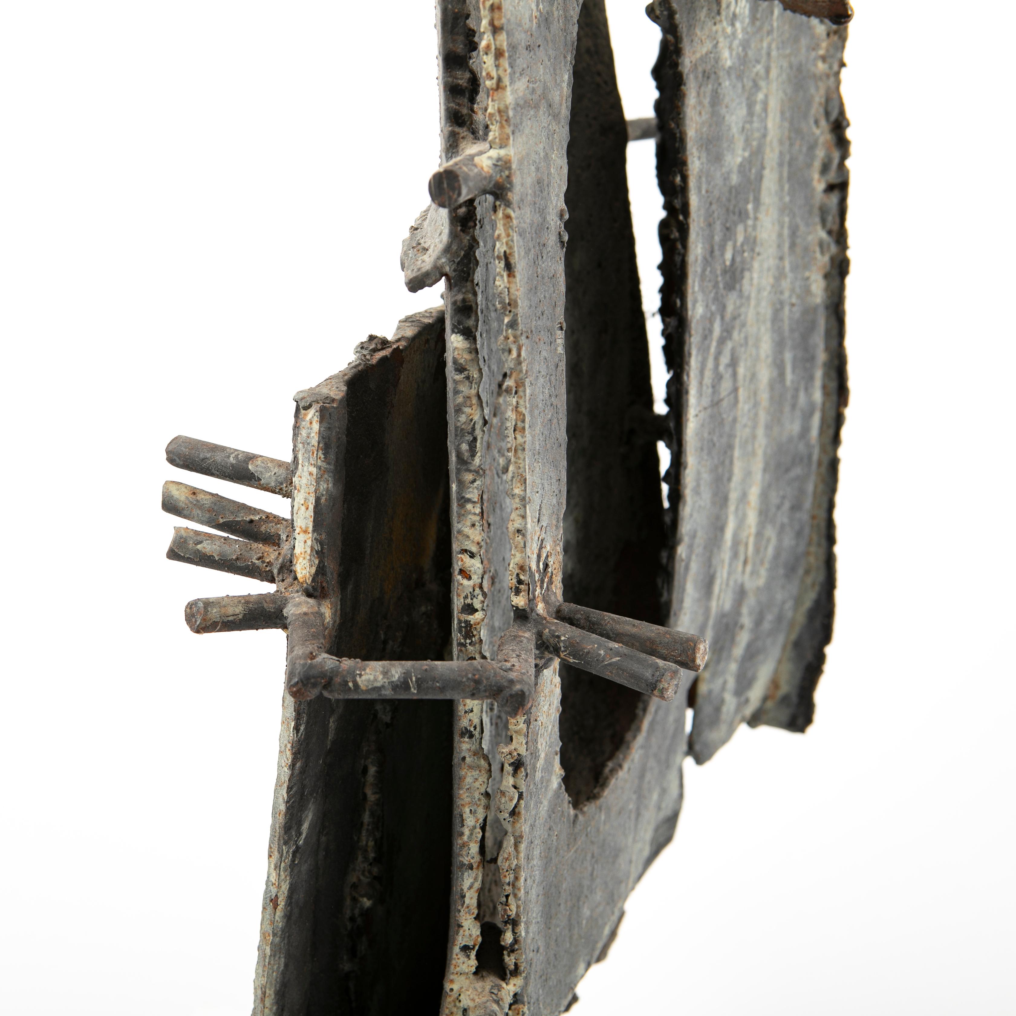 Flemming Rodian Iron Sculpture For Sale 1