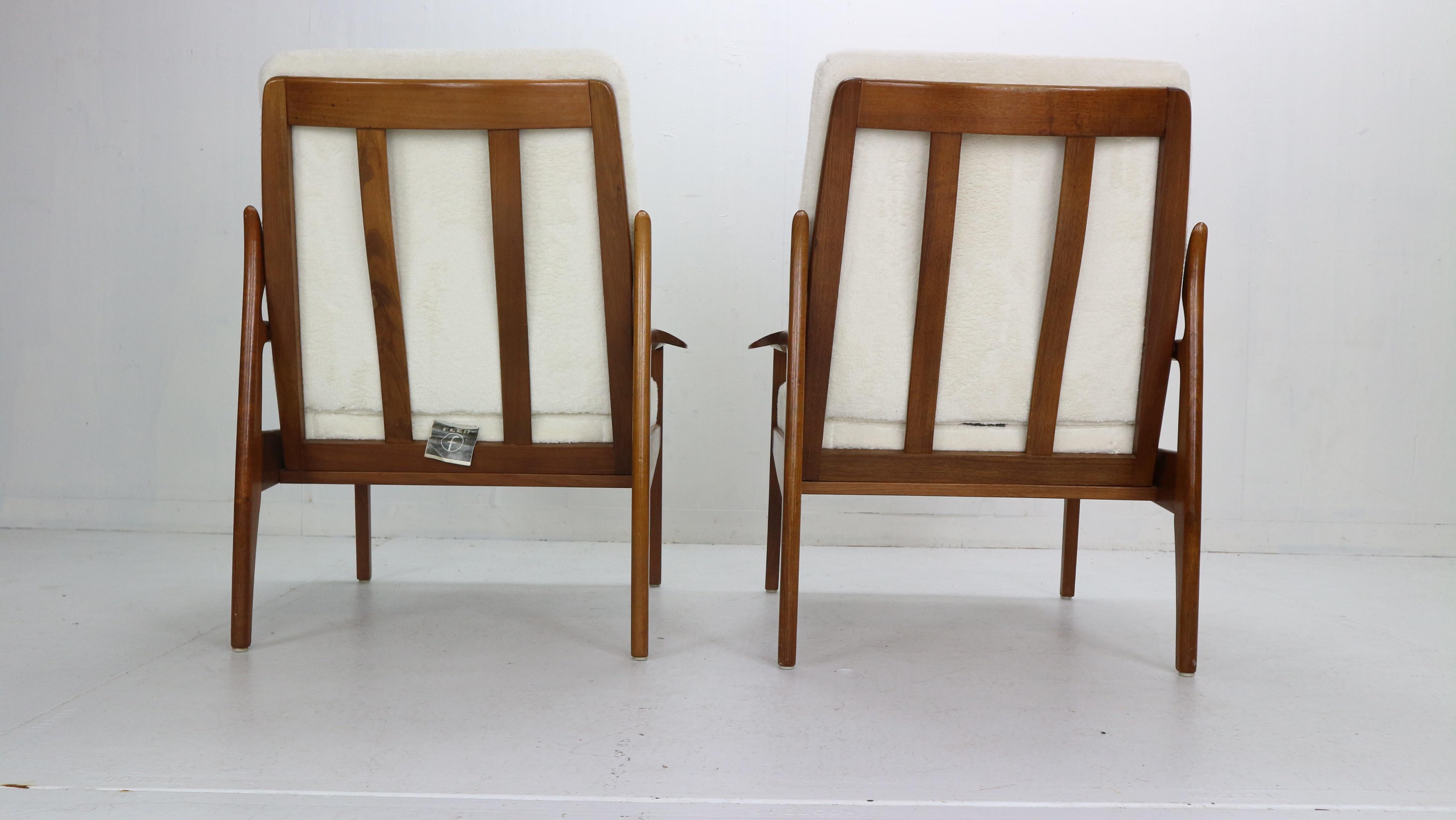 Australian Fler Narvik Set of 2 Armchairs Designed by Fred Lowen, 1960s