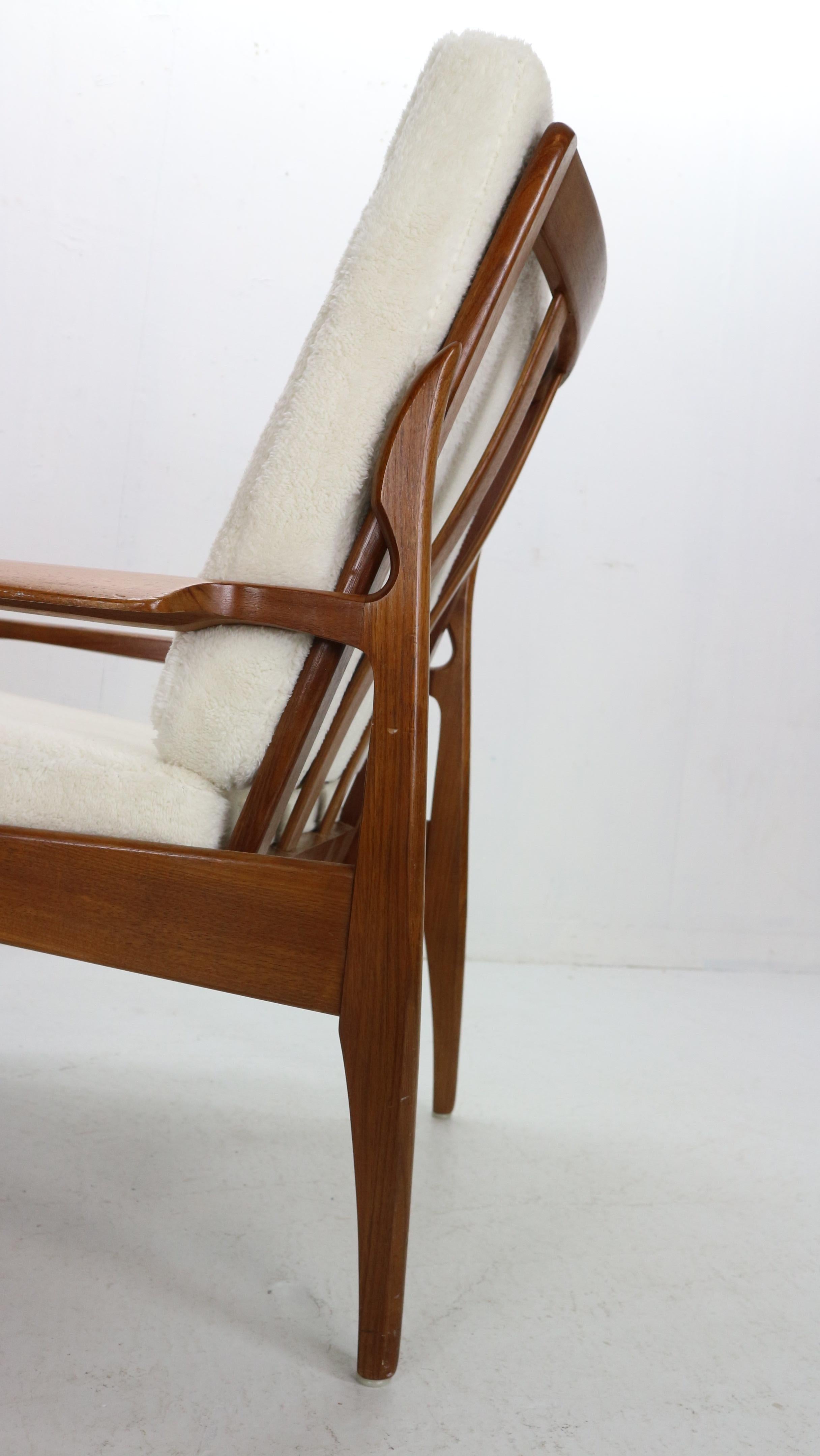 Mid-20th Century Fler Narvik Set of 2 Armchairs Designed by Fred Lowen, 1960s