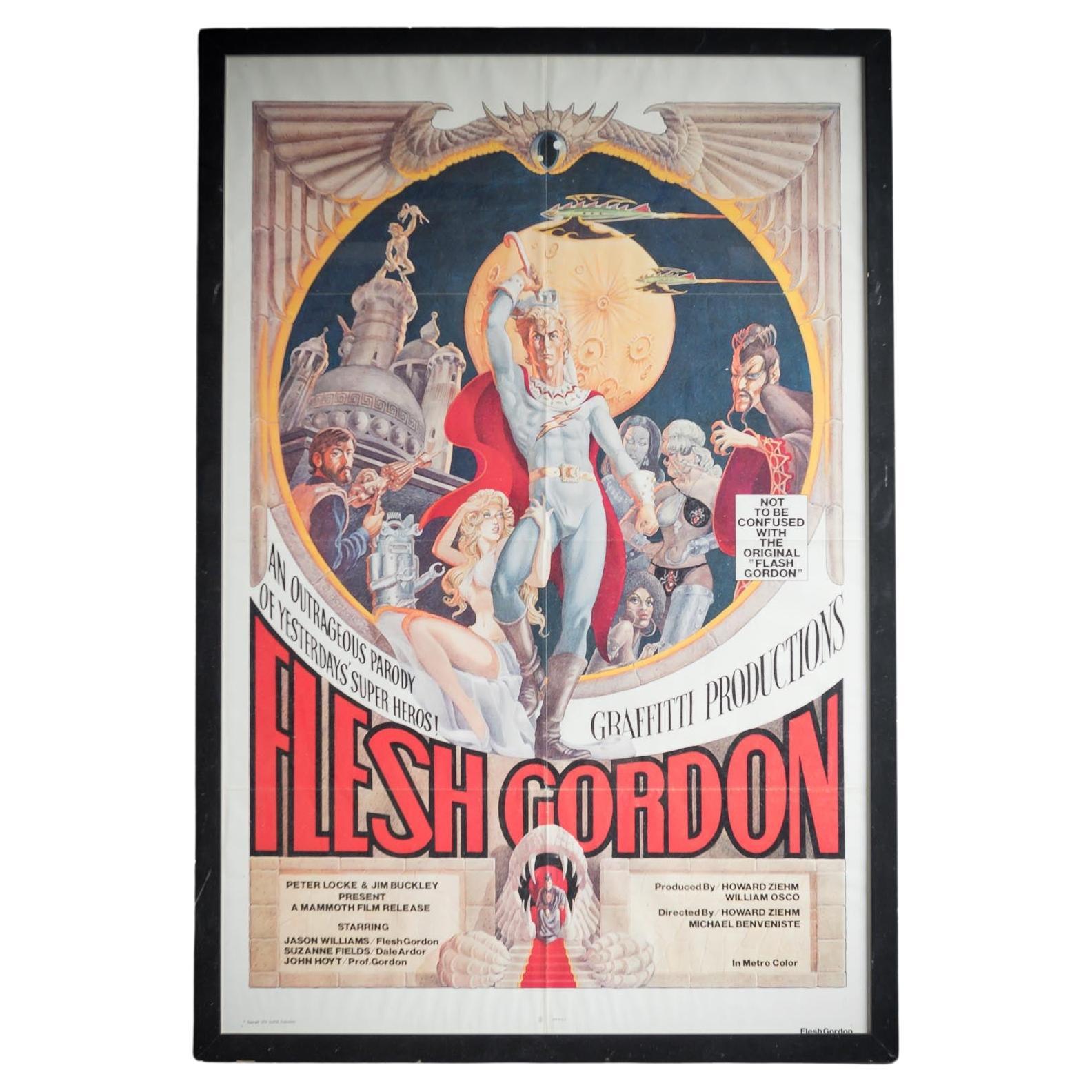 Flesh Gordon Original Print For Sale