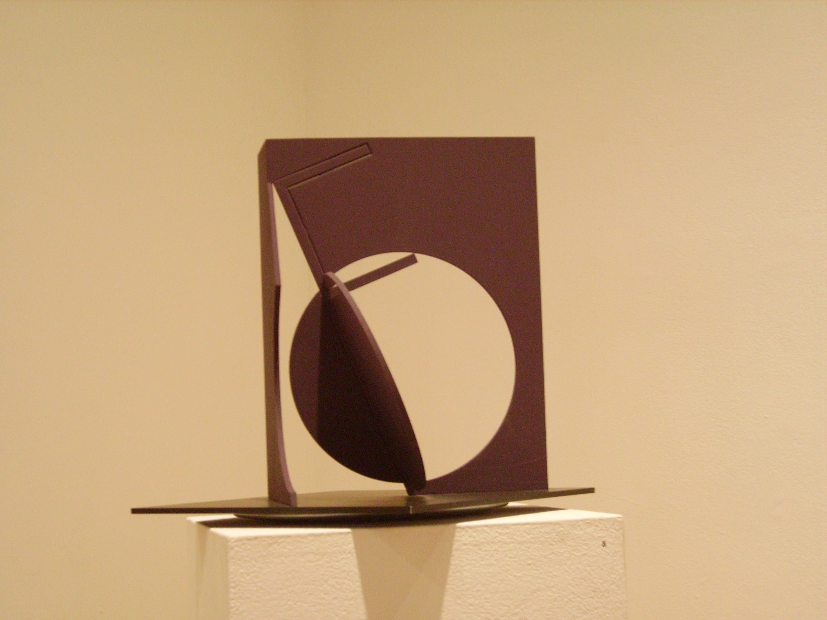Fletcher Benton, Folded Square Alphabet F (ed 3 of 3), 2006, painted steel For Sale 1