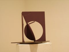Fletcher Benton, Folded Square Alphabet F (ed 3 of 3), 2006, painted steel