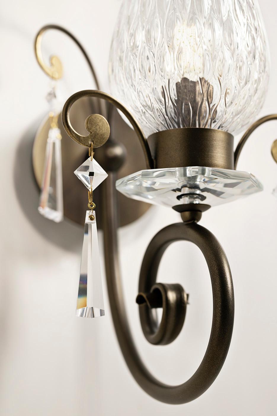 Lámpara de pared Fleur Anfora de MM Lampadari Posmoderno en venta