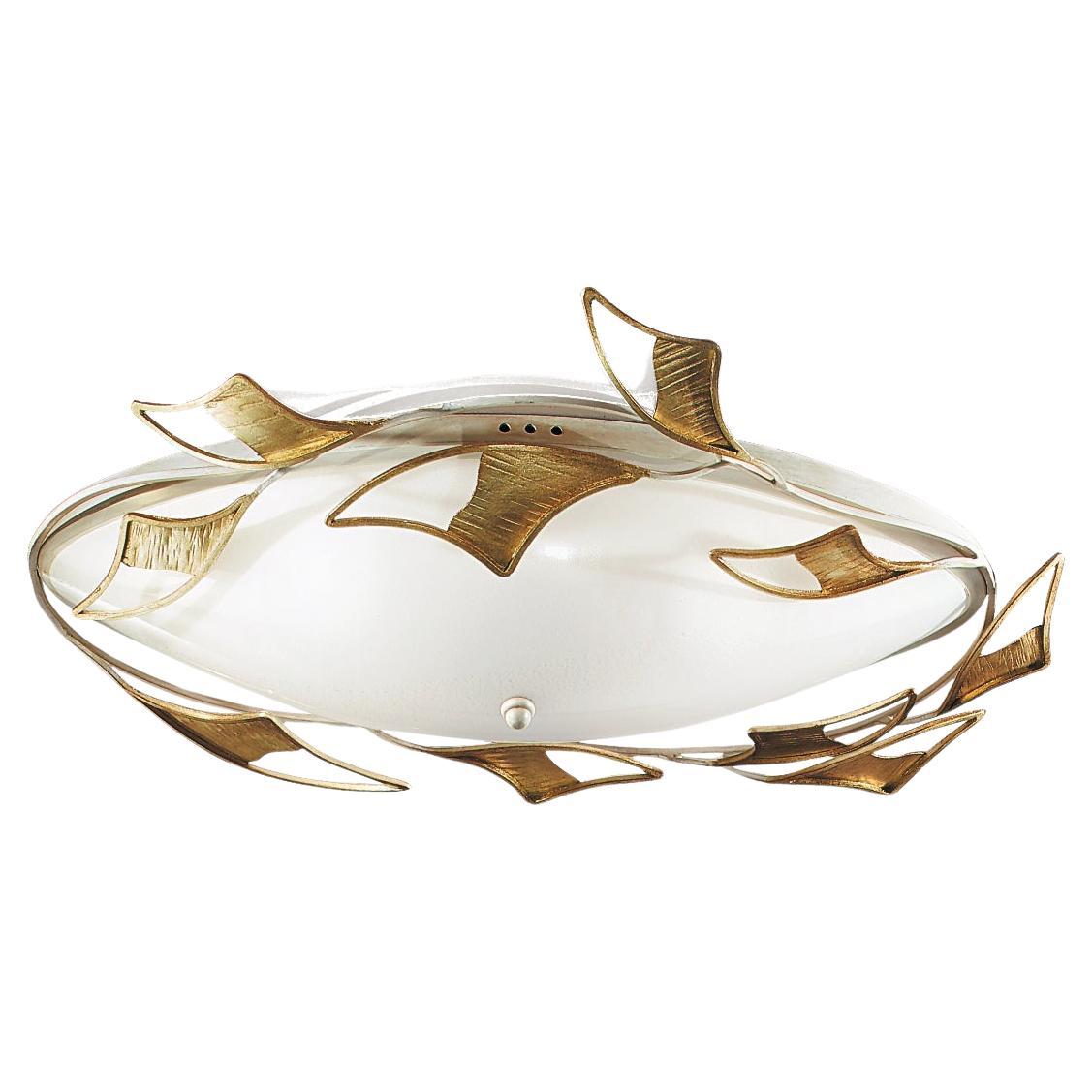 Fleur Butterfly Flush Mount by MM Lampadari