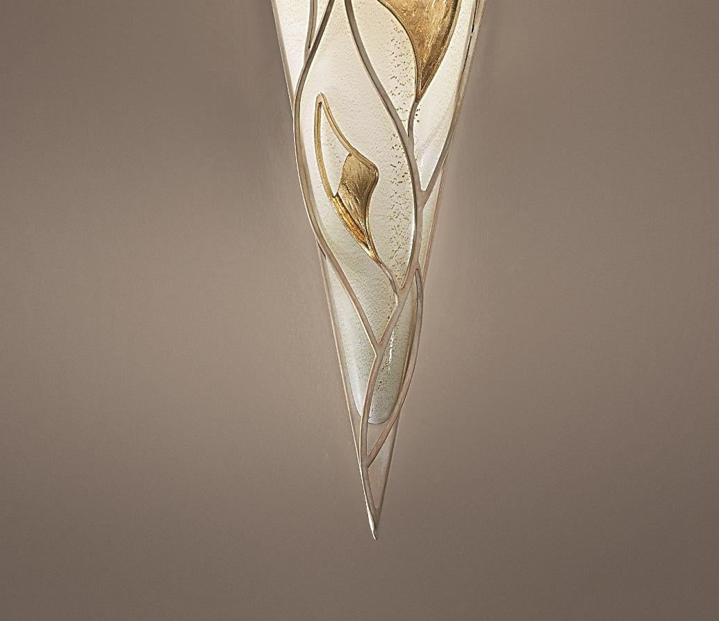 Aplique de Pared Mariposa Fleur de MM Lampadari Italiano en venta