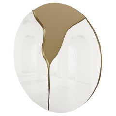 FLEUR Contemporary and organic-shaped wall mirror