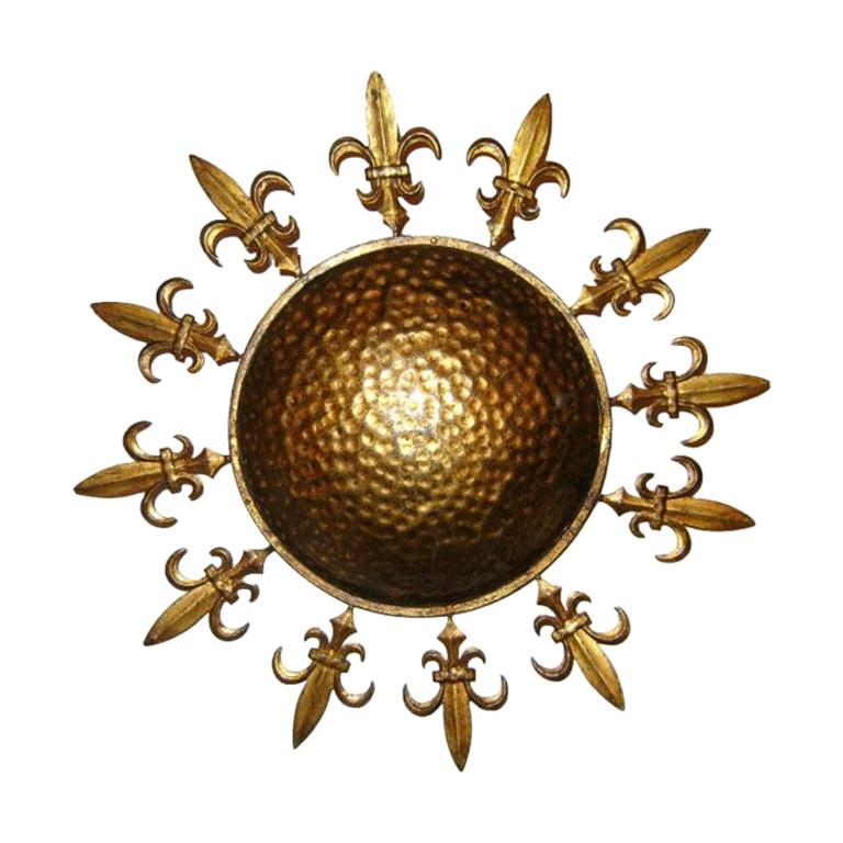 Luminaire Fleur-de-lis Sunburst