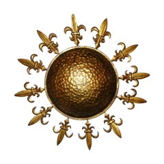 Fleur-de-lis Sunburst Light Fixture