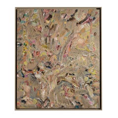 Fleur-de-Lys, a Unique Abstract Contemporary Oil Painting by Maarten Vrolijk