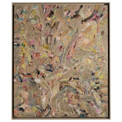 Fleur-de-Lys, une peinture à l'huile abstraite contemporaine unique de Maarten Vrolijk