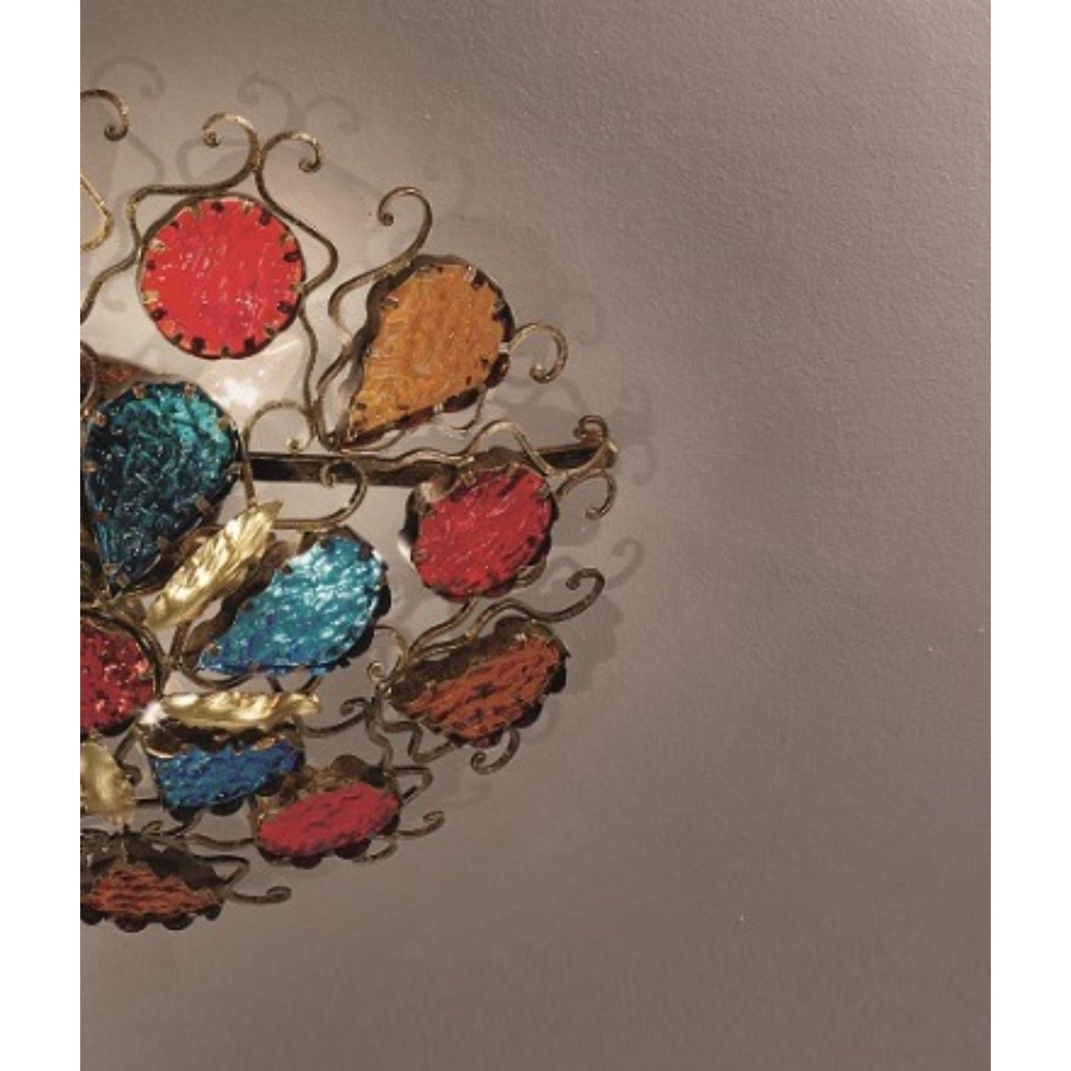 Post-Modern Fleur Deco Ceiling Lamp by MM Lampadari For Sale