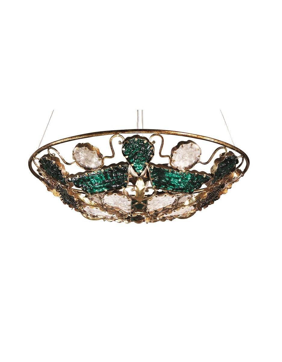 Postmoderno Lampada a sospensione Fleur Deco di MM Lampadari in vendita