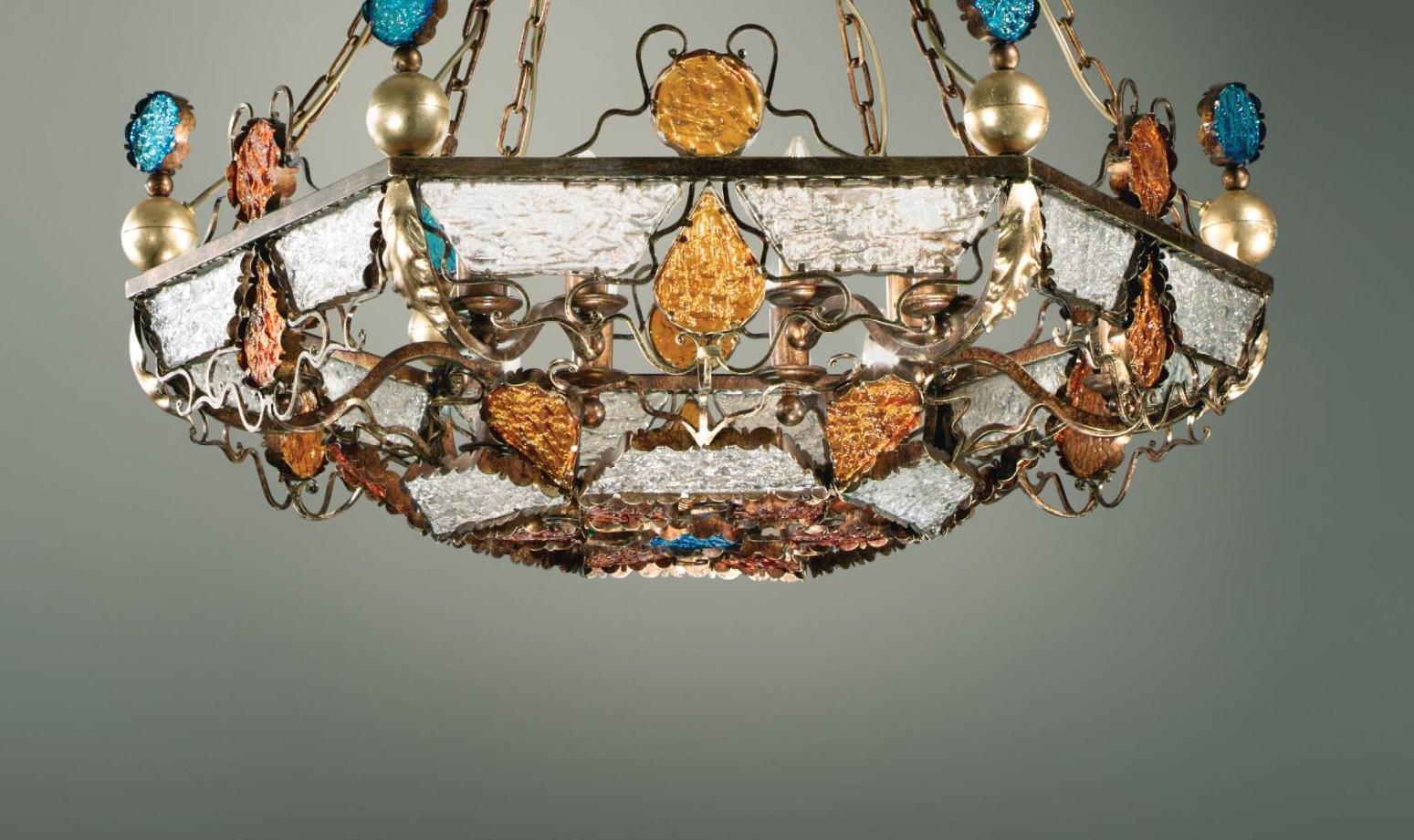 Postmoderno Lampada a sospensione Fleur Deco di MM Lampadari in vendita