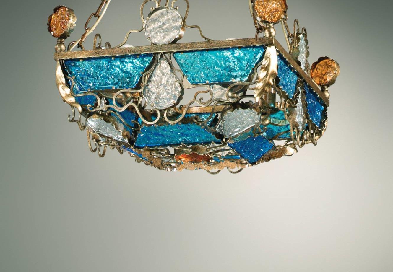 Italiano Lampada a sospensione Fleur Deco di MM Lampadari in vendita