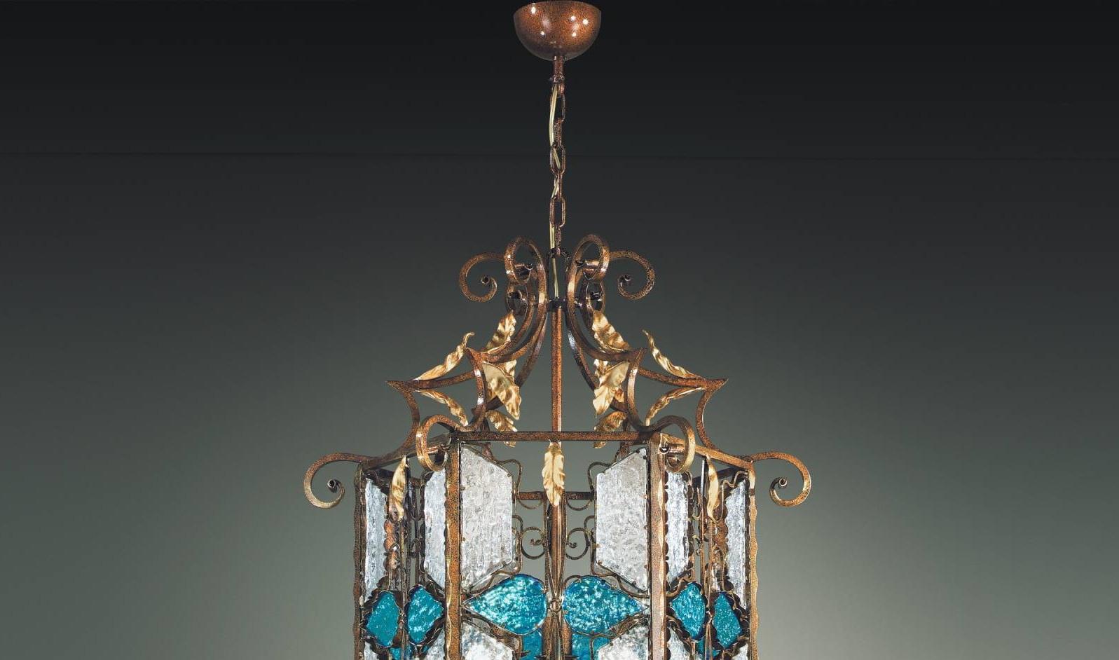 Italiano Lampada a sospensione Fleur Deco di MM Lampadari in vendita